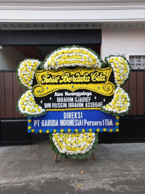 Papan Bunga Duka di Air Kepala Tujuh